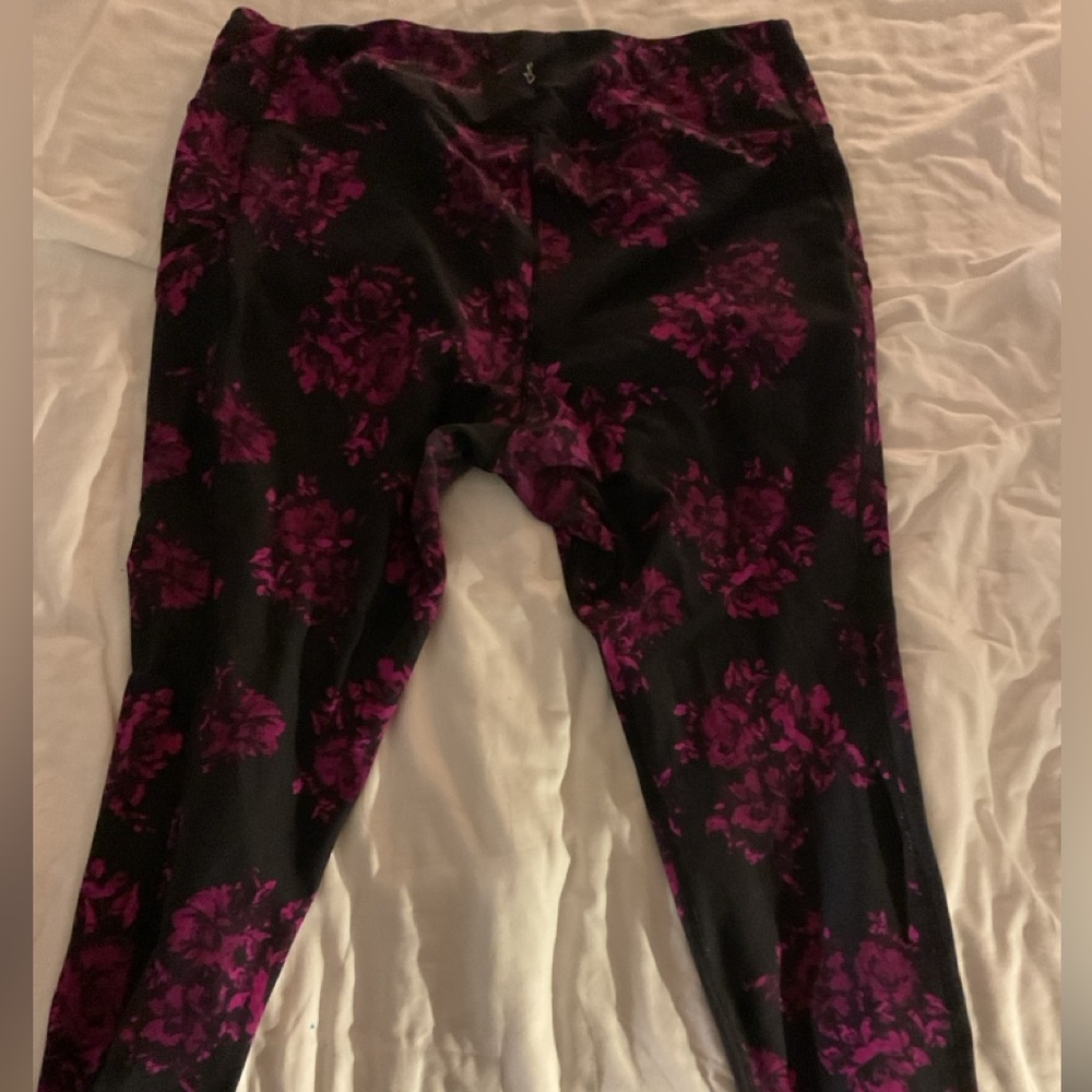 floral  leggings